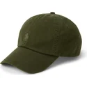 casquette-courbee-verte-ajustable-avec-logo-vert-cotton-chino-classic-sport-polo-ralph-lauren