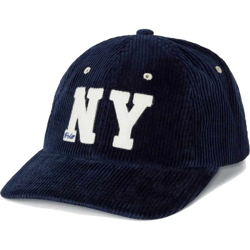 epci-curbata-bleumarin-reglabila-ny-patch-authentic-corduroy-de-polo-ralph-lauren