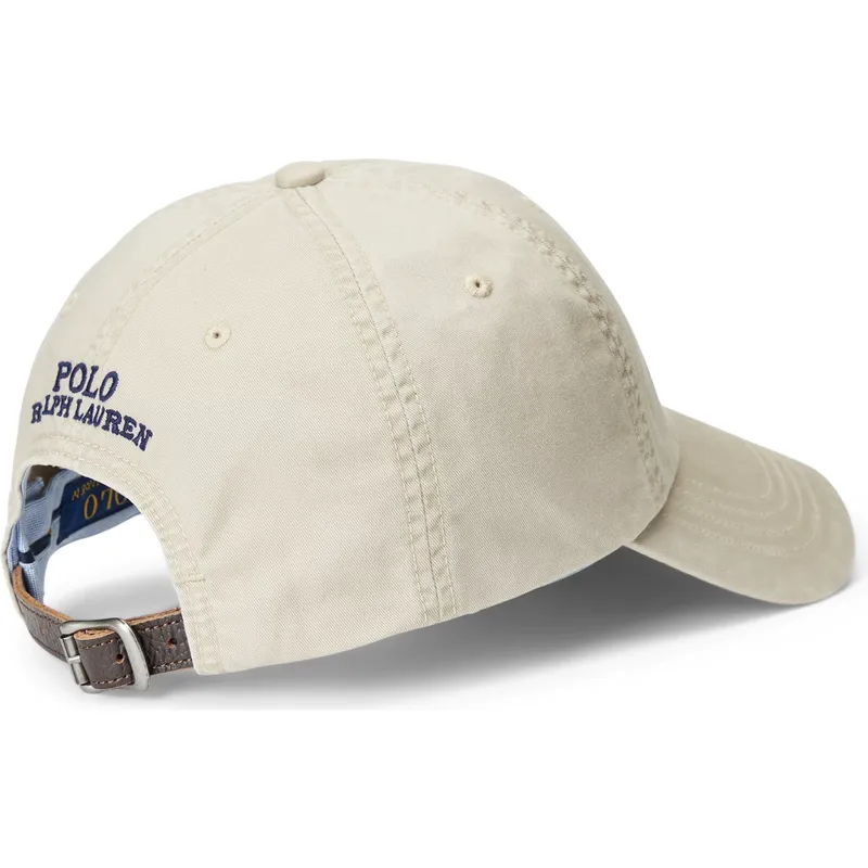 casquette-courbee-beige-ajustable-classic-sport-stretch-cotton-twill-polo-ralph-lauren