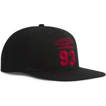 Czarna płaska czapka snapback Core Logo 93 od AND1