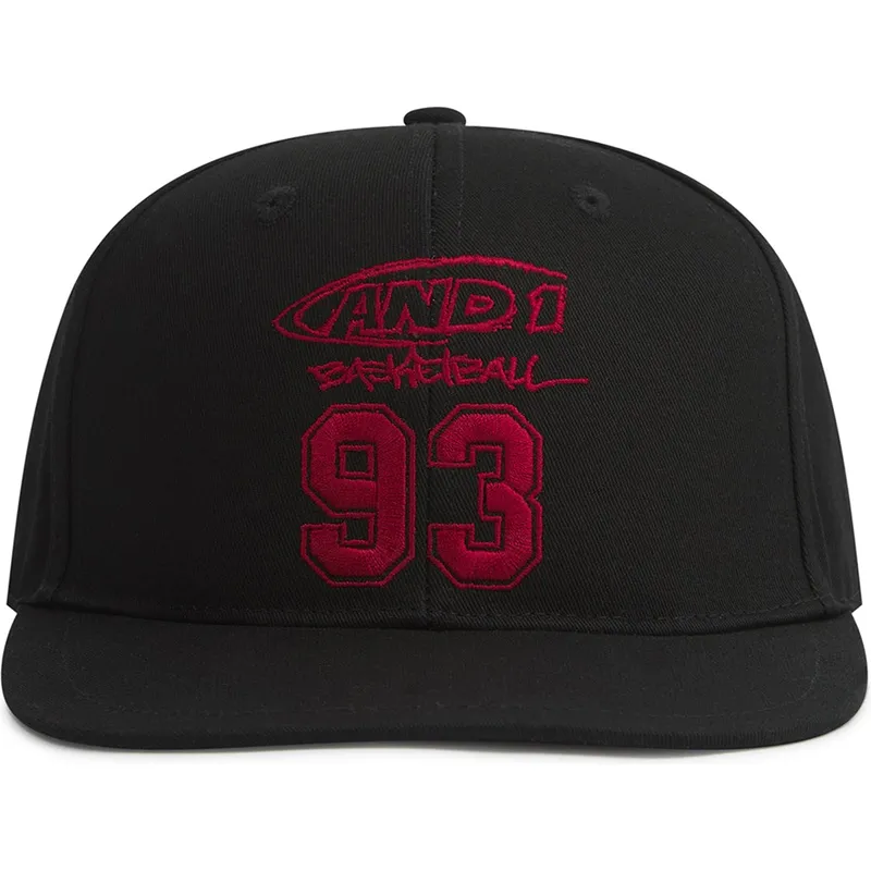 cappello-piatto-nero-snapback-core-logo-93-di-and1