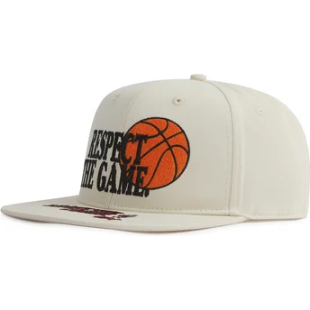 Cap plată beige snapback de AND1