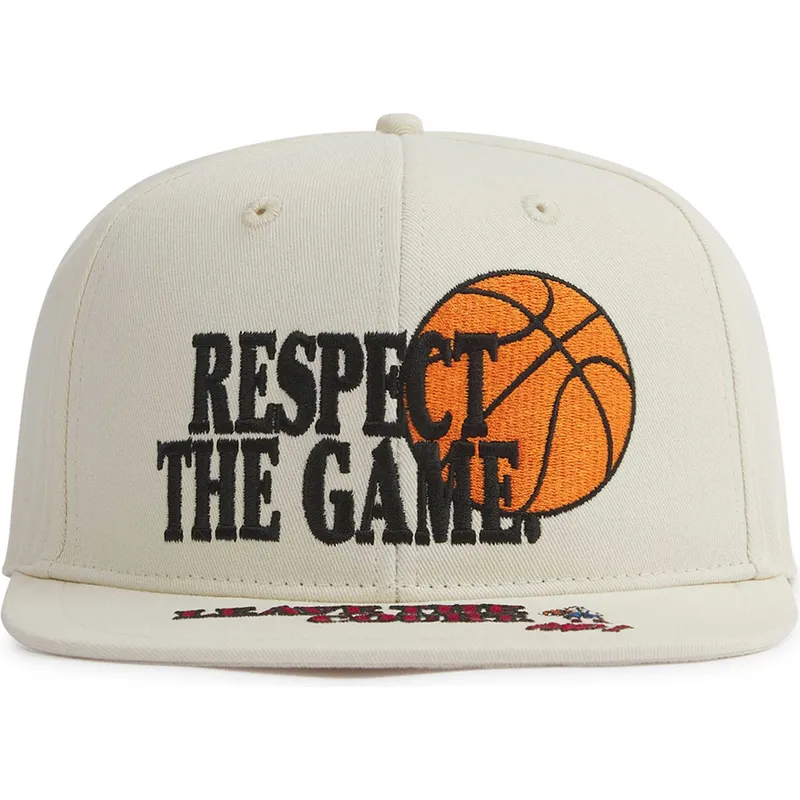 epci-plata-bej-snapback-respect-the-game-slogan-de-and1