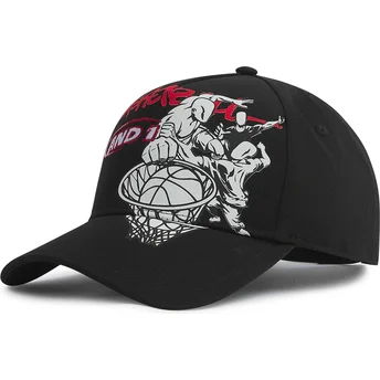 Cap curbată black snapback de AND1