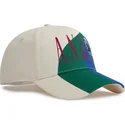 and1-curved-brim-retro-logo-colour-block-beige-snapback-cap