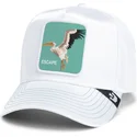 goorin-bros-pelican-bird-escape-not-into-yoga-great-escape-the-farm-cappello-trucker-bianco