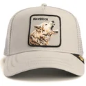 gorra-trucker-gris-lobo-maverick-howling-in-harmony-core-canvas-the-farm-de-goorin-bros
