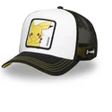 cap-curbata-black-snapback-pikachu-pokemon-de-capslab