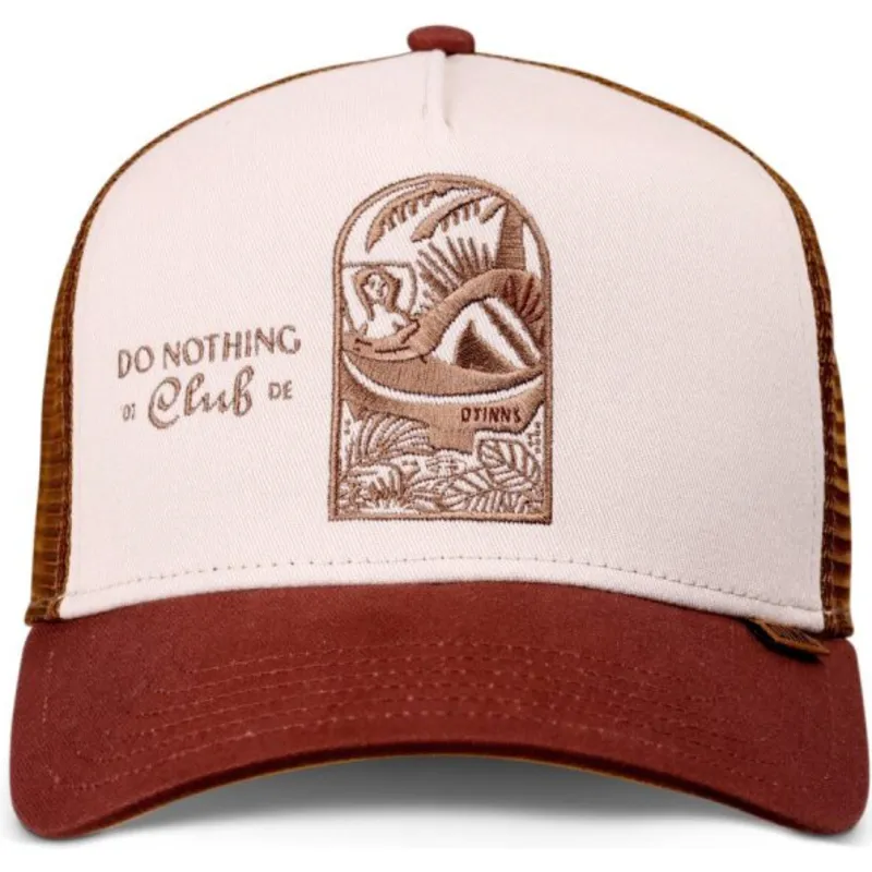 cappellino-trucker-marrone-do-nothing-club-hft-dnc-bathing-girl-di-djinns