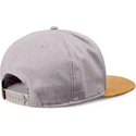 casquette-plate-grise-et-marron-snapback-linen-2015-djinns