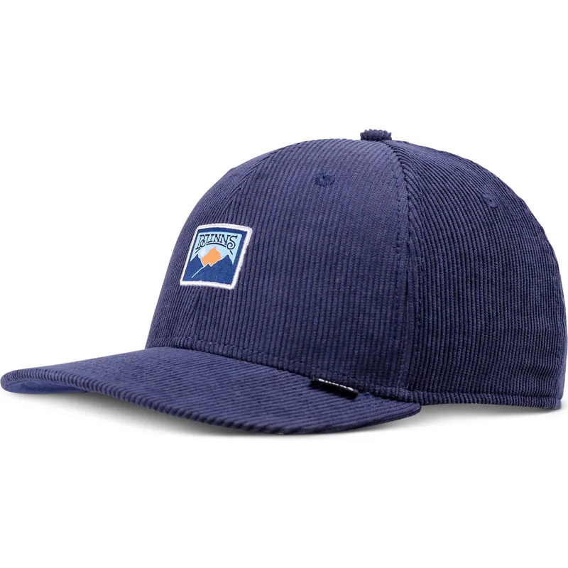 epci-curbata-bleumarin-snapback-truefit-cord-mountains-de-djinns