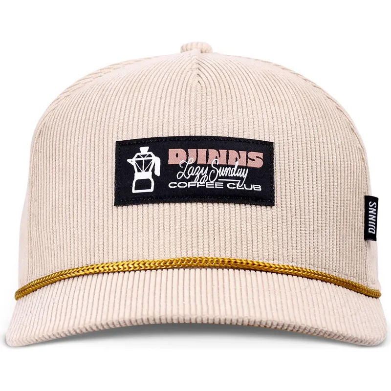 cappellino-snapback-beige-con-visiera-curva-hft-sunday-coffee-cord-di-djinns