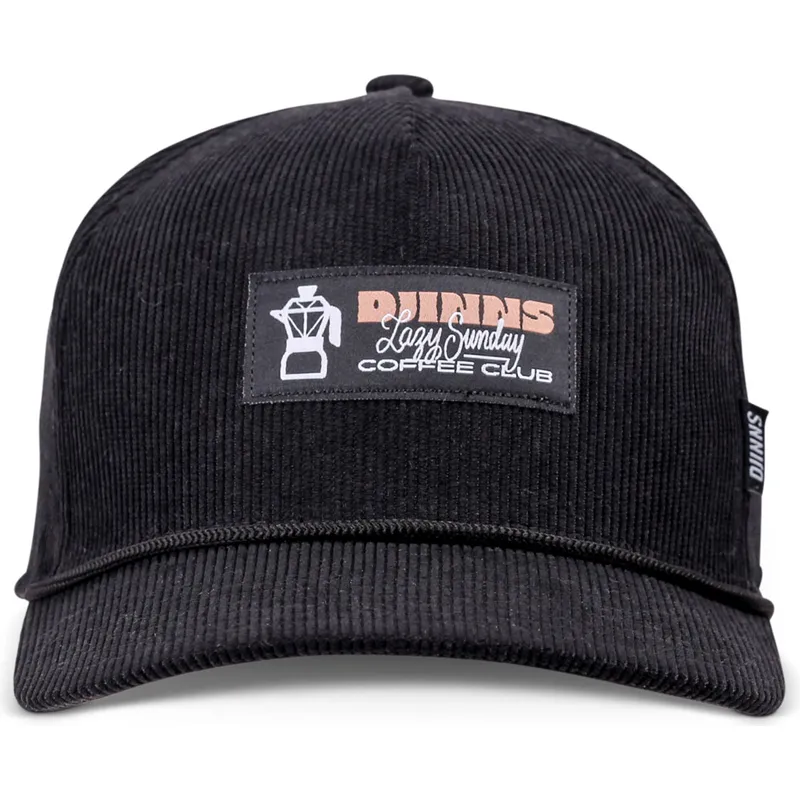 epci-curbata-negru-snapback-hft-sunday-coffee-cord-de-djinns