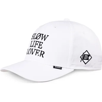 Casquette courbée blanche ajustable TrueFit Slow Life Lover Djinns