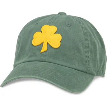 Grüne verstellbare Curved Cap Boston Shamrocks Archive von American Needle