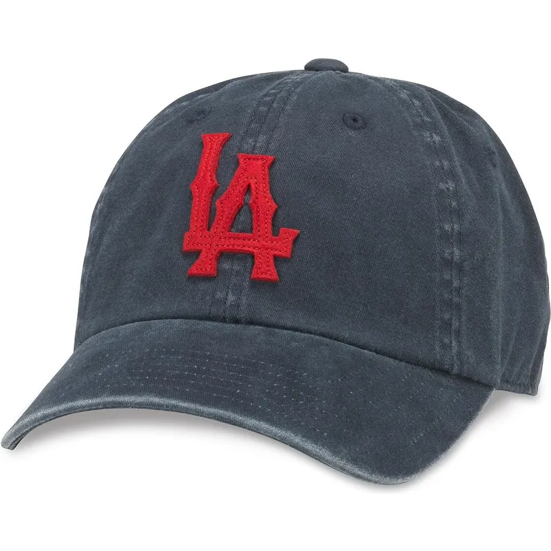 justerbar-morkbla-bojd-keps-los-angeles-angels-archive-fran-american-needle