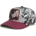 rod-kurvad-snapback-keps-med-noshorning-tuff-camo-desaturated-camo-the-farm-fran-goorin-bros
