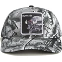kurvad-keps-kamouflage-snapback-buffel-ruthless-camo-desaturated-camo-the-farm-fran-goorin-bros
