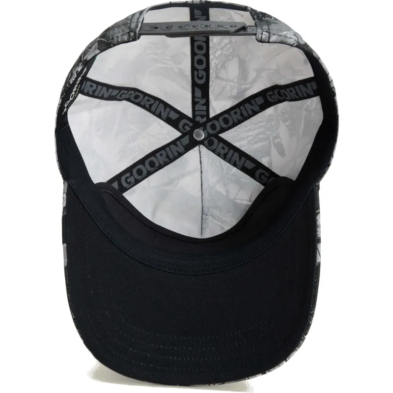 goorin-bros-the-farm-ruthless-camo-desaturated-camo-snapback-cap-mit-gebogenem-schirm-und-buffelmotiv