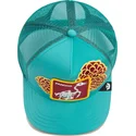 casquette-trucker-bleue-flamant-dia-de-pancho-dia-de-los-muertos-the-farm-goorin-bros