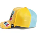 cappellino-trucker-giallo-e-blu-orso-bed-time-duvet-all-det-happy-thoughts-the-farm-di-goorin-bros