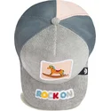 epci-curbata-gri-snapback-rock-on-hobby-horse-happy-thoughts-the-farm-de-goorin-bros