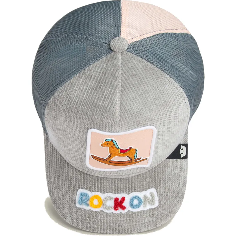 epci-curbata-gri-snapback-rock-on-hobby-horse-happy-thoughts-the-farm-de-goorin-bros