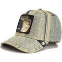 gorra-curva-blu-denim-snapback-serpente-pit-boss-the-showdown-the-farm-di-goorin-bros