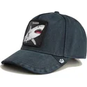 epci-curbata-negru-snapback-denim-smurf-the-showdown-the-farm-de-goorin-bros