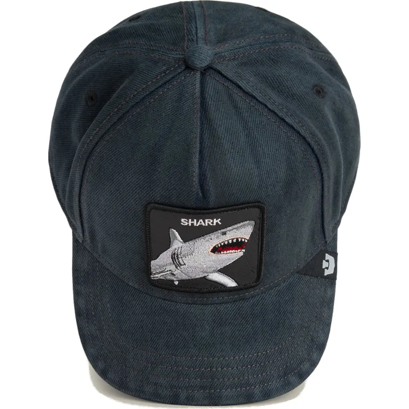 gorra-curve-schwarz-denim-snapback-hai-smurf-the-showdown-the-farm-von-goorin-bros