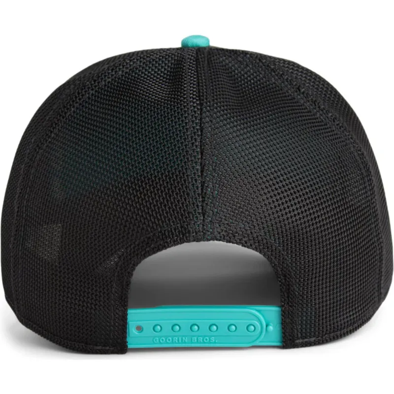 berretto-trucker-nero-e-blu-zebra-extreme-arbez-flip-side-2-the-farm-di-goorin-bros