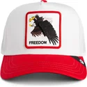 weisse-und-rote-trucker-kappe-adler-freedom-elgae-flip-side-2-the-farm-von-goorin-bros
