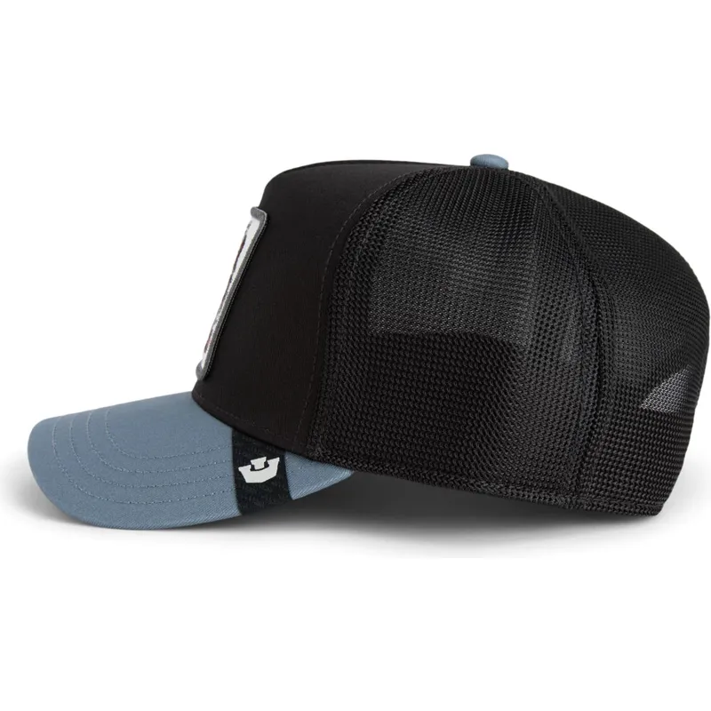 czapka-trucker-czarno-szara-wiewiorka-nuts-lerriuqs-flip-side-2-the-farm-od-goorin-bros