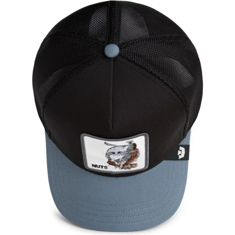 goorin-bros-schwarze-und-graue-trucker-kappe-mit-eichhornchen-nuts-lerriuqs-flip-side-2-the-farm