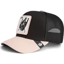svart-och-beige-trucker-keps-tjur-raging-llub-flip-side-2-the-farm-fran-goorin-bros