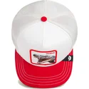 epci-curbata-alb-snapback-vicious-suede-snake-suede-truckers-the-farm-de-goorin-bros