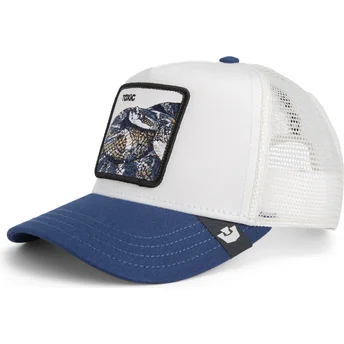 Șepci curbată camionagiu alb snapback Toxic Sport The Farm de Goorin Bros.