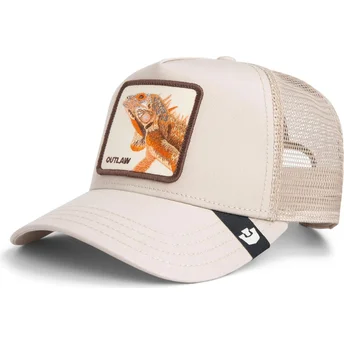 Gorra Trucker Beige Lagarto The Outlaw Lizard Sport The...