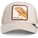 casquette-trucker-beige-lezard-the-outlaw-lizard-sport-the-farm-goorin-bros