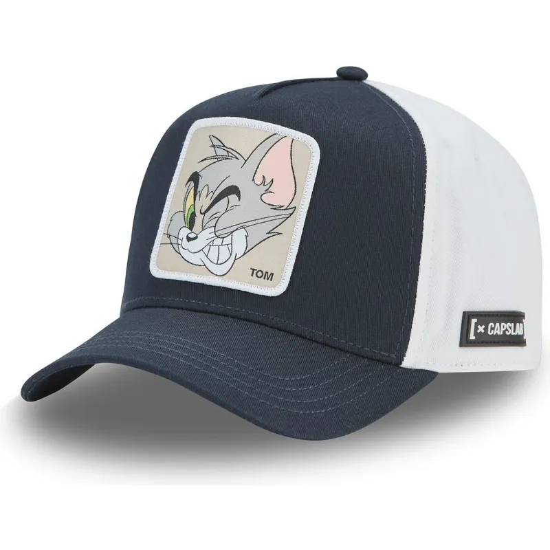 epci-curbata-bleumarin-snapback-taj6-tom-looney-tunes-de-capslab