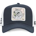 epci-curbata-bleumarin-snapback-taj6-tom-looney-tunes-de-capslab