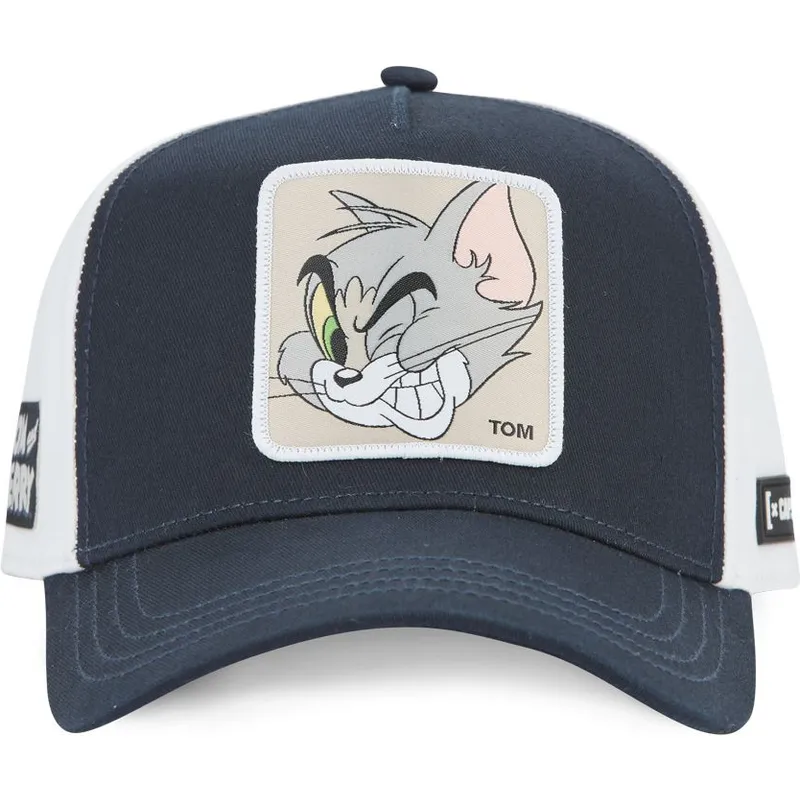 granatowo-biala-zakrzywiona-czapka-snapback-tom-taj6-tom-looney-tunes-od-capslab