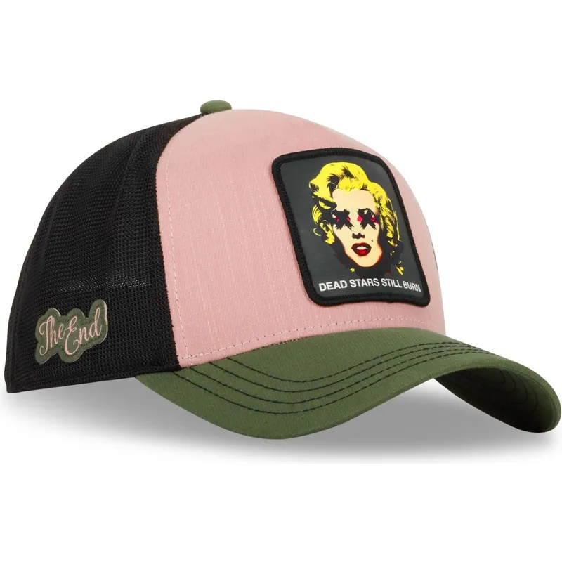 cappellino-trucker-multicolore-marilyn-monroe-dead-stars-still-burn-art-dead-famous-di-capslab