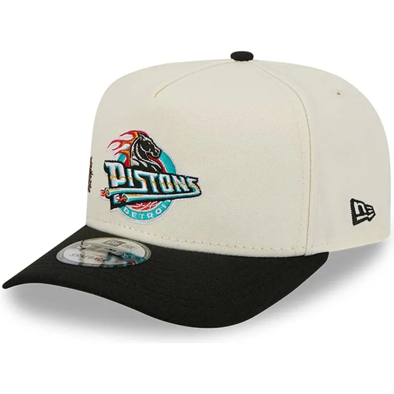 epci-curbata-negru-snapback-9fifty-a-frame-precurved-hardwood-classics-de-detroit-pistons-nba-de-new-era