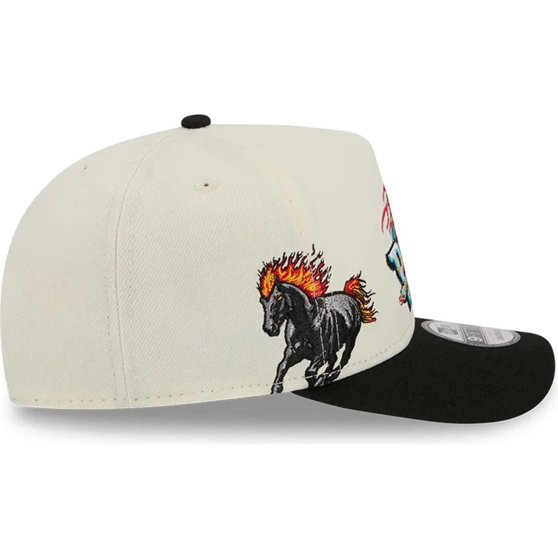 bezowo-czarna-czapka-z-daszkiem-snapback-9fifty-a-frame-precurved-hardwood-classics-detroit-pistons-nba-od-new-era