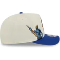 epci-curbata-albastru-snapback-9fifty-a-frame-precurved-hardwood-classics-de-golden-state-warriors-nba-de-new-era