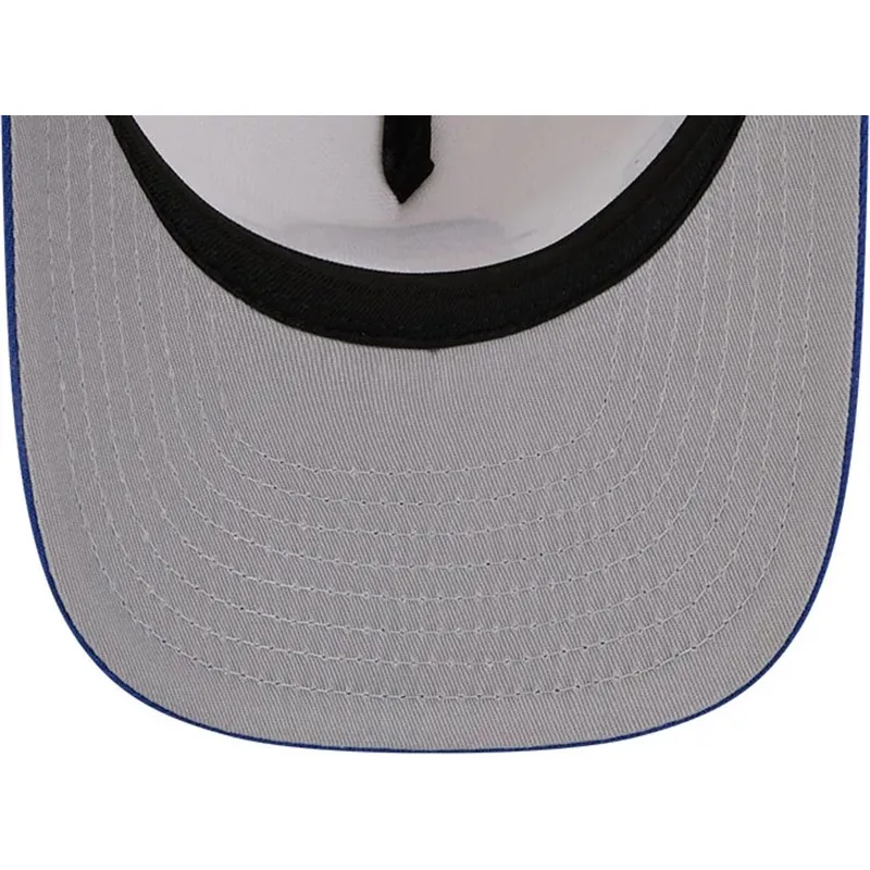 cappellino-curvo-beige-e-blu-snapback-9fifty-a-frame-precurved-hardwood-classics-di-golden-state-warriors-nba-di-new-era