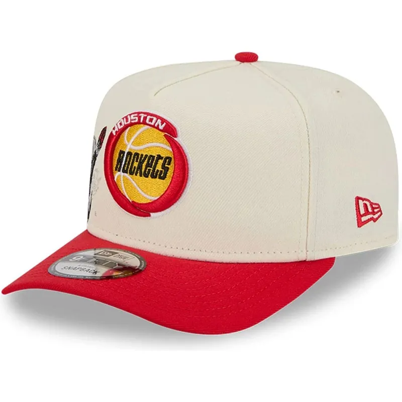 snapback-9fifty-a-frame-precurved-hardwood-classics-houston-rockets-nba-new-era