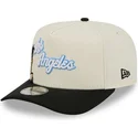 epci-curbata-negru-snapback-9fifty-a-frame-precurved-hardwood-classics-de-los-angeles-lakers-nba-de-new-era