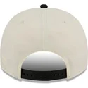 cappellino-beige-e-nero-snapback-9fifty-a-frame-precurved-hardwood-classics-degli-orlando-magic-nba-di-new-era